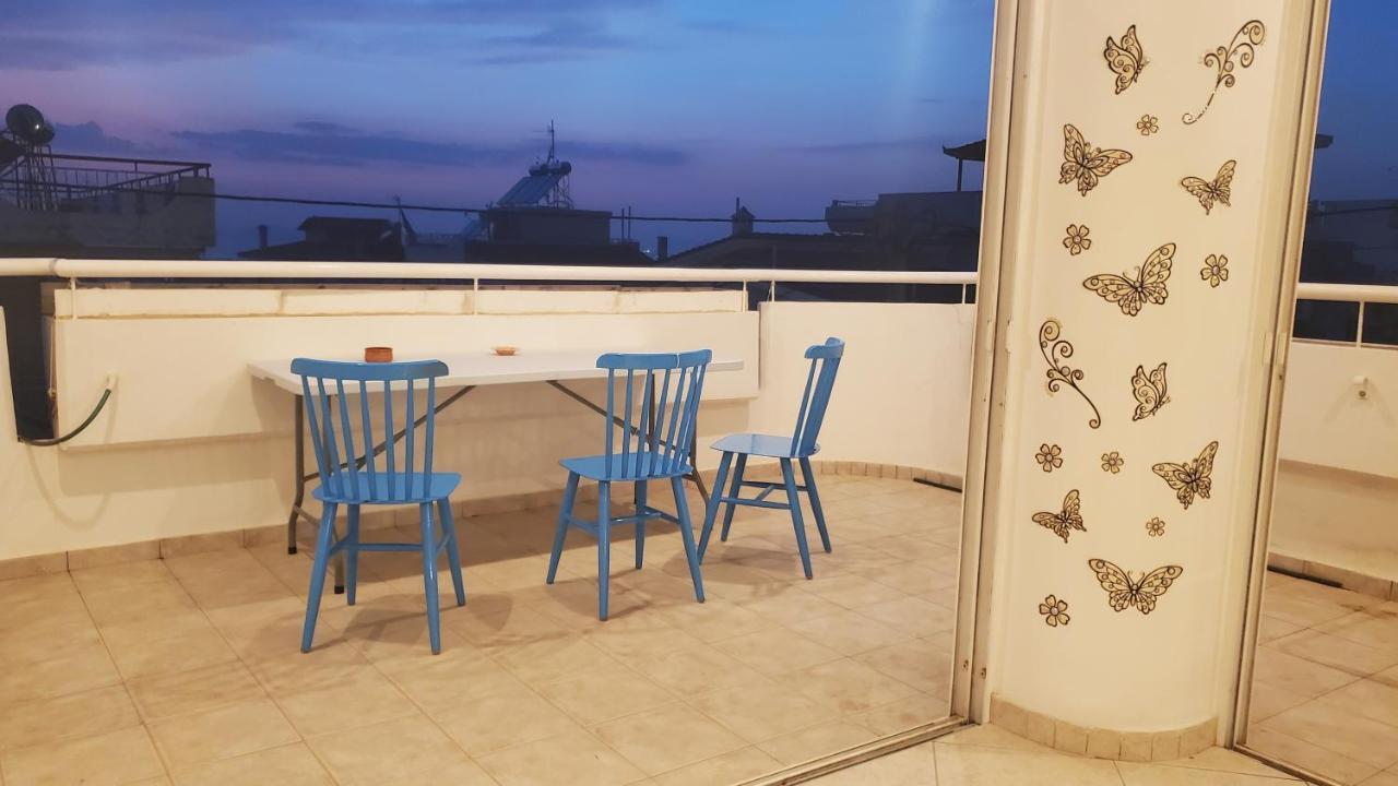 山脚下，舒适温馨海景公寓 Athen Eksteriør billede