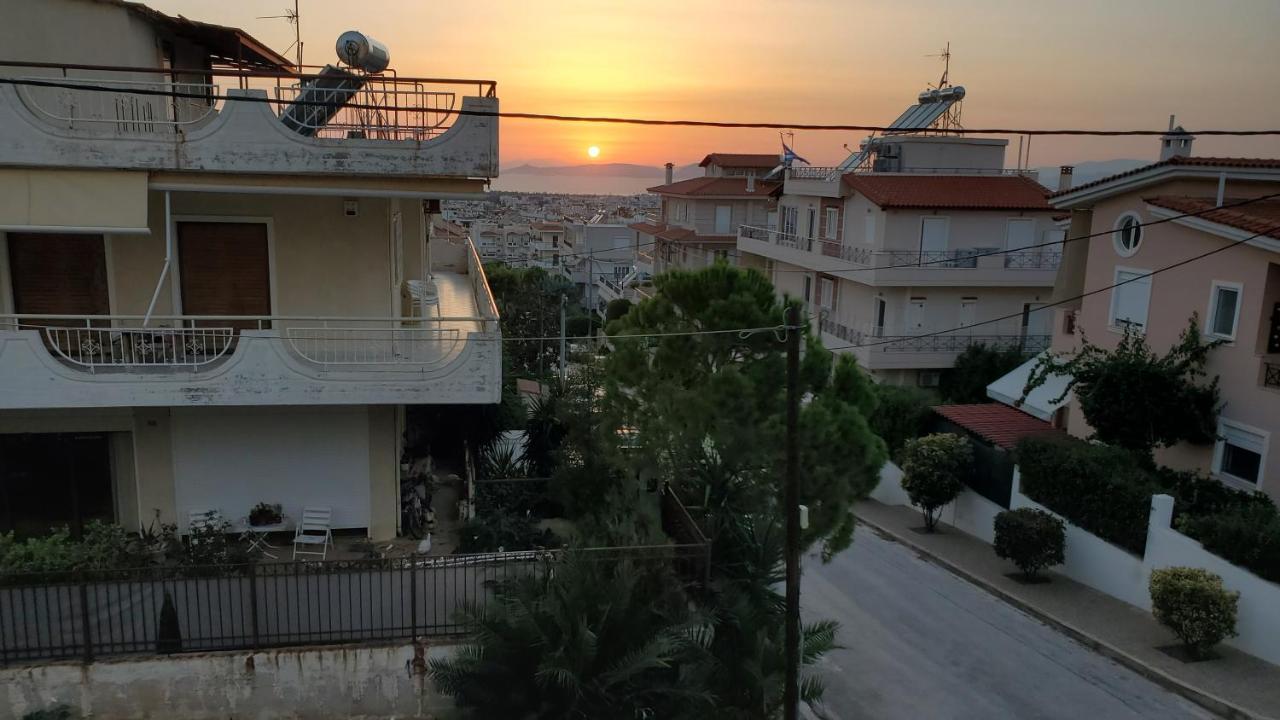 山脚下，舒适温馨海景公寓 Athen Eksteriør billede